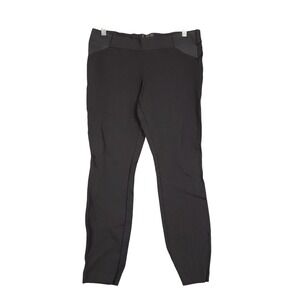 J Crew Pixie Black Pants‎ Womens Size 8 Regular Stretch Mid Rise Casual